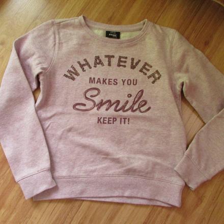 Mikina s flitrami, takko,140