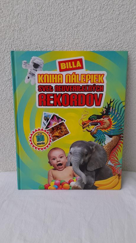 Kniha nálepiek svet neuveriteľných rekordov,