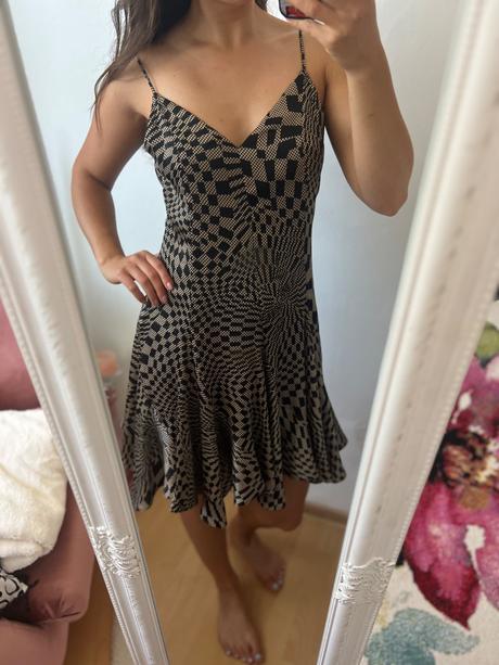 Šaty s holým chrbtom, topshop,l