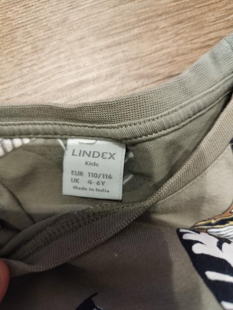 Tričko zn. lindex v. 110/116, lindex,110