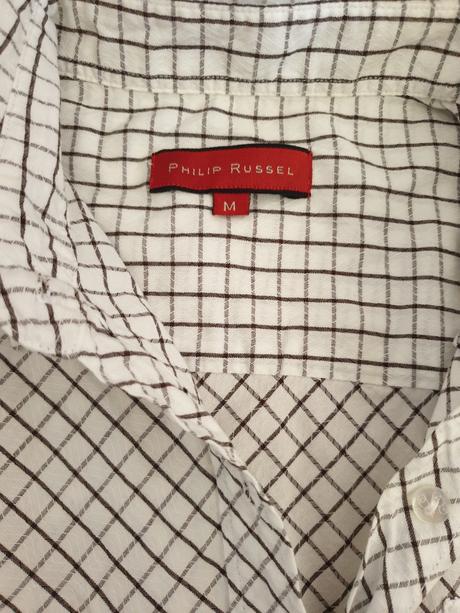Kockovaná košela, philip russel,s