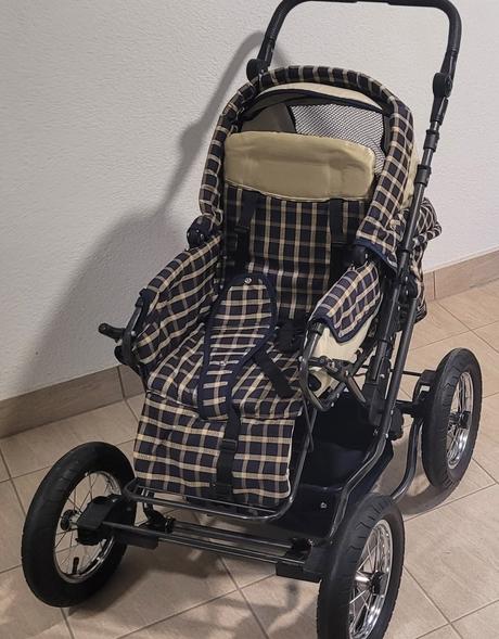 Perfektný retro kočík, steggi