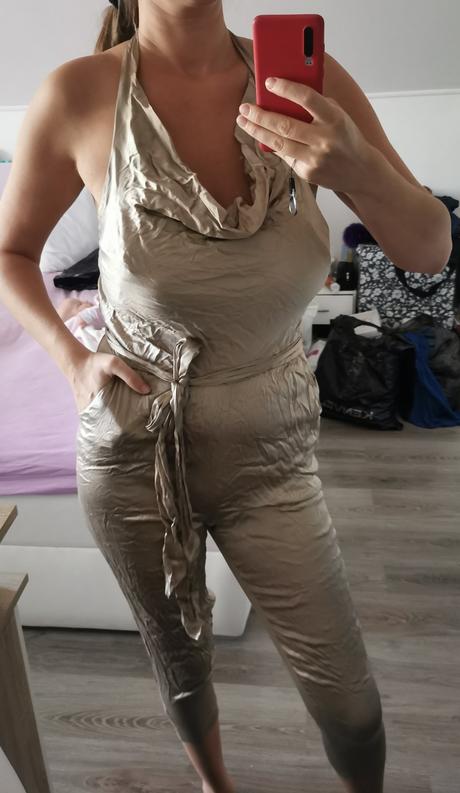 Satenovy overal veľ. 40, bebe,l