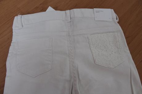 Nenosene s visackou 3/4tove  nohavice, h&m,134