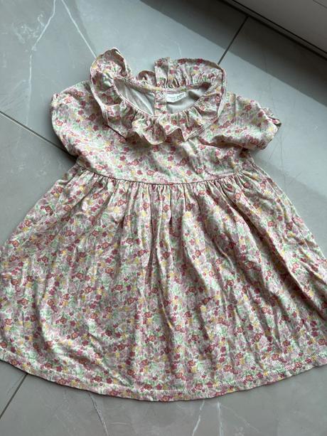 Next 2x kvietkované šaty č. 86 pc 24e, next,86