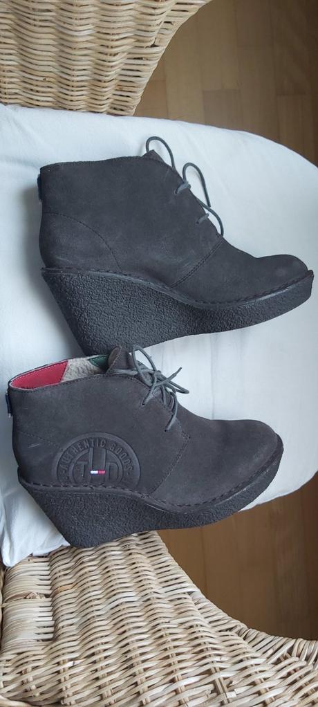 Teplé topánky na zimu, tommy hilfiger,37