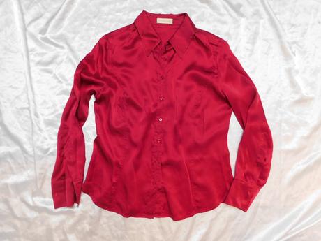 St.emile luxusna hodvabna košelova bluzka, 44