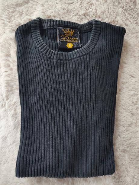 Pánsky sveter, fishbone,s