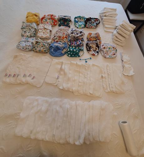 Kompletný balík látkových plienok, petit lulu,7 kg - 18 kg