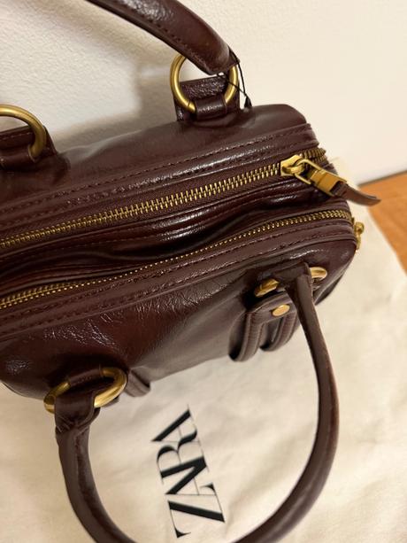 Zara ..nova burgundy kabelka, zara