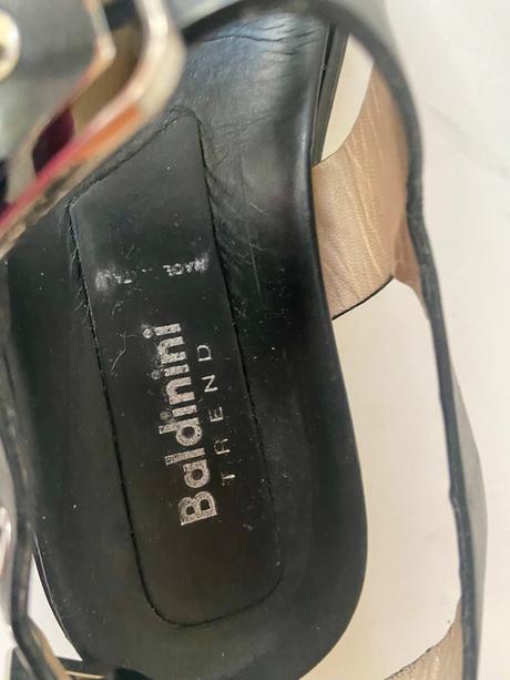 Kožené sandale baldinini, baldinini,36