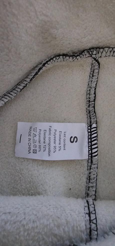 Šedé zateplené legíny, s