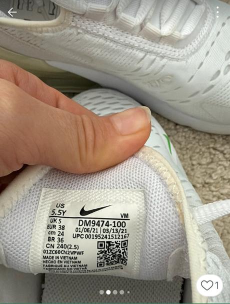 Tenisky nike air 270, nike,38