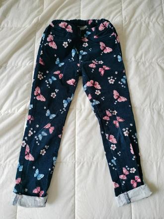 Zateplene nohavice, h&m,122