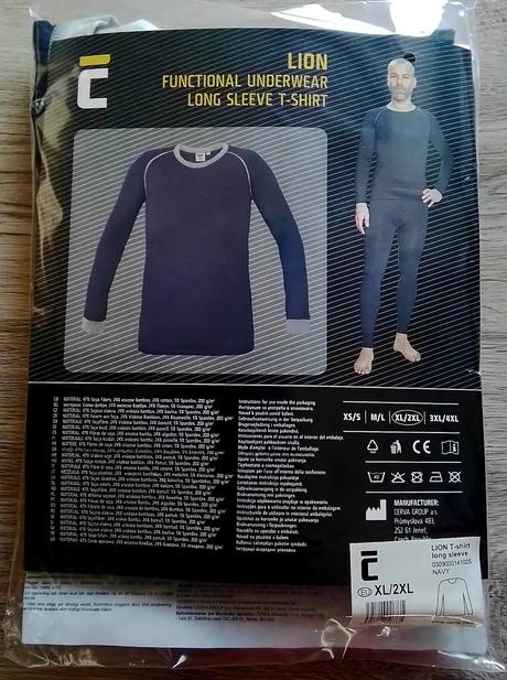 Termoprádlo - nátelník a spodky, xl