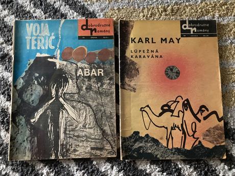 Dobrodružné romány 70te roky, 