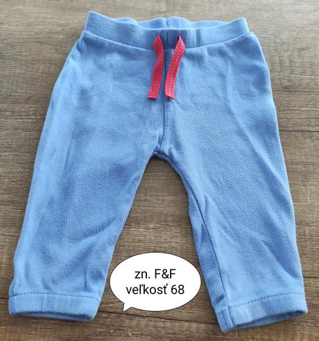 Tepláky, f&f,68