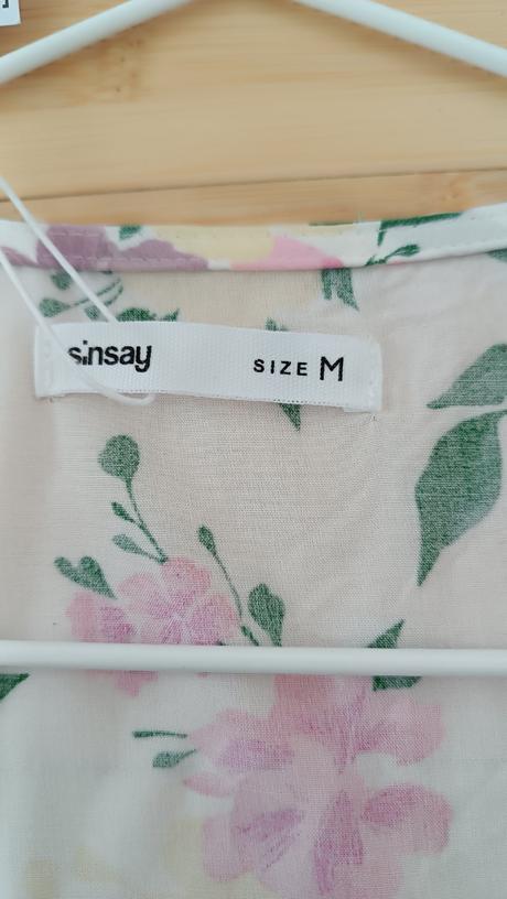 Zavinovacie letné šaty, sinsay,m
