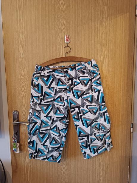 Vzorované pánske cargo kraťasy, dognose,164