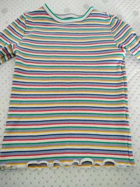 Rebrované tričko s dlhým rukávom, tchibo,116