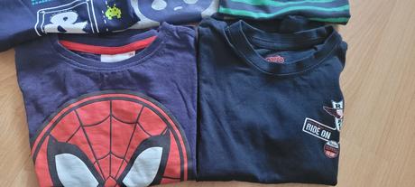 Chlapčenské tričká-tmavšie, 86–98