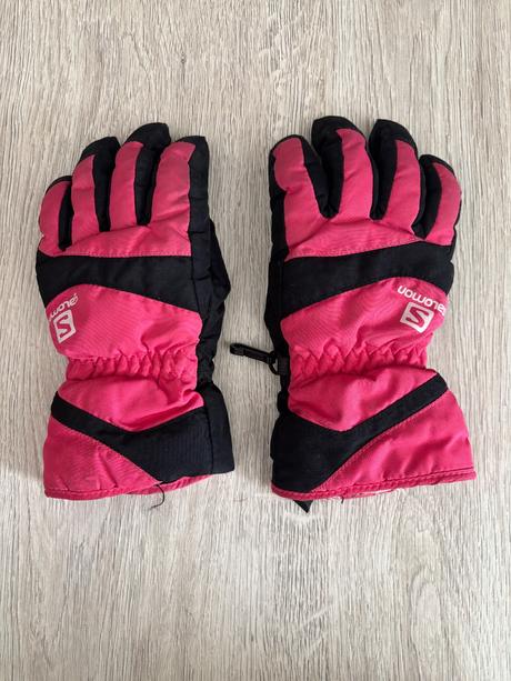 Detske lyziarske rukavice 6 - 12 rokov, salomon,104