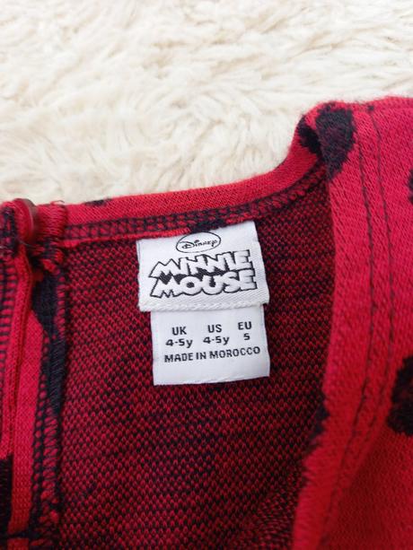 Šaty minnie mouse, disney,110