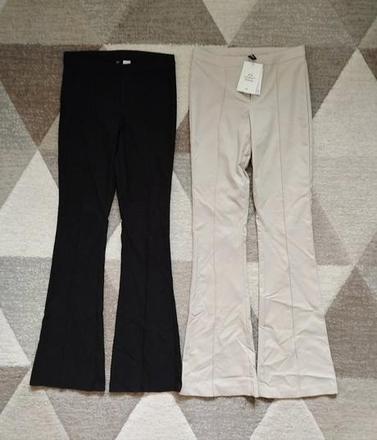 Zvonové nohavice h&m 2ks - nové, h&m,32