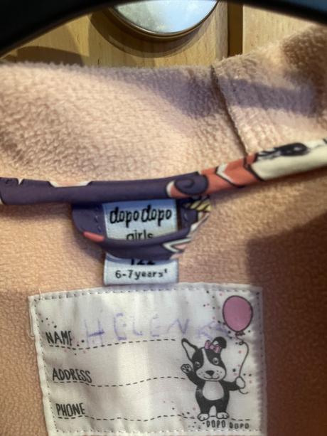 Dievčenská bunda - softshell, dopodopo,122