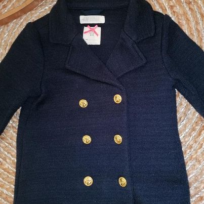 Jarní pleteninový kabátek, h&m,116