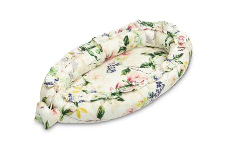 Sensillo hniezdo velvet magnólia 80x45 cm, šírka (cm): 45,dĺžka (cm): 80