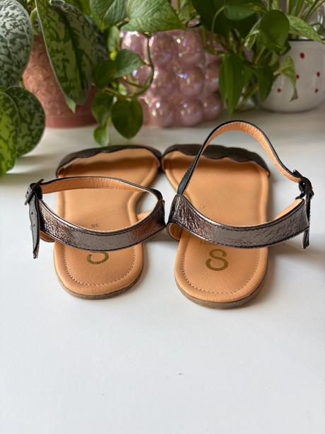 Shapen barefoot sandálky jasmine black, veľkosť 38, 38