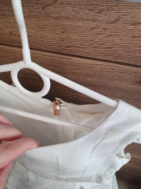 Šaty bielozlaté 116/122, 116