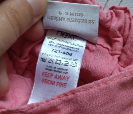 Lososové 3/4 nohavičky next, next,74