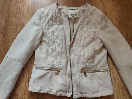Krémový kabát, amisu,xs