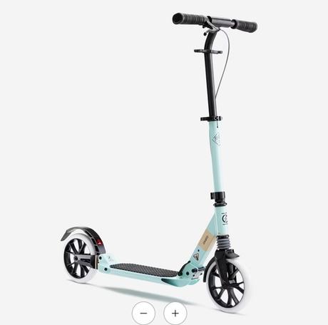 Kolobežka t7xl svetlozelená, oxelo