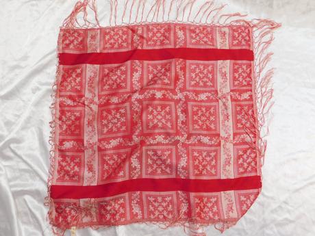 Austria look trachten hodvabna šatka ku kroju, l