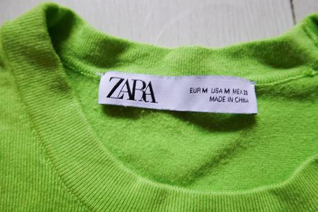 Mäkkučké svetríkové tričko zara, zara,m