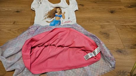 Šaty malá morská víla 128, c&a,128