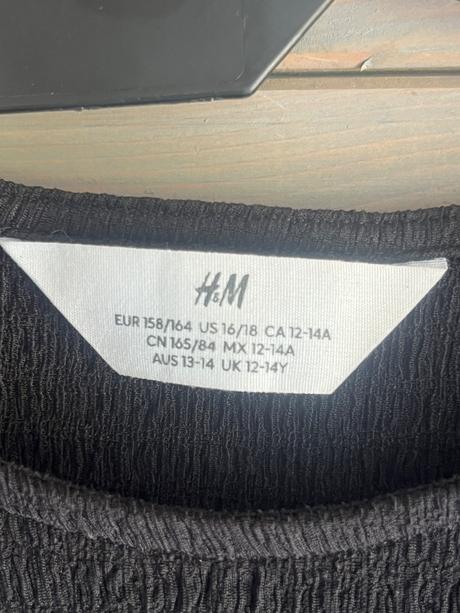Dievčenské h&m šaty, h&m,158