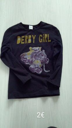 Tričko dlhý rukáv, domaja,134