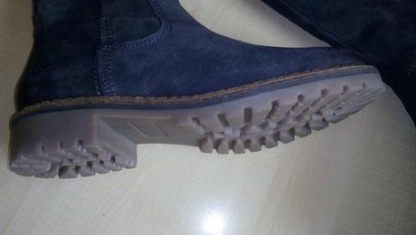 Čižmy z brúsenej kože s primaloft nenosené, tamaris,39