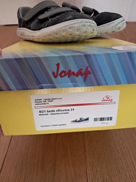 Barefoot sandále jonap b21 veľkosť 31, jonap,31