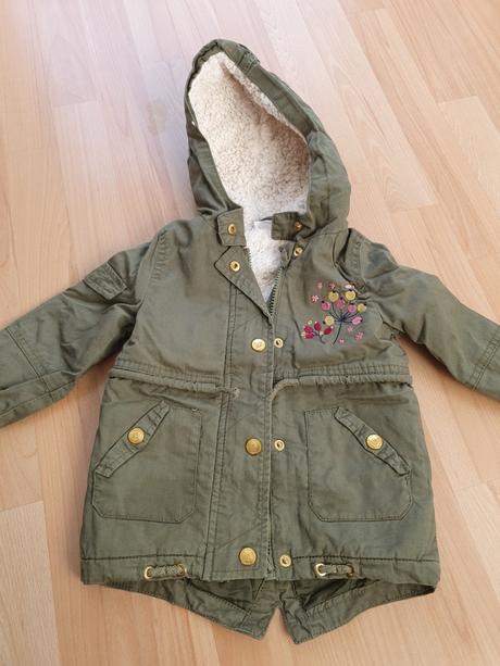 Dievčenská bundička- parka 86, 86