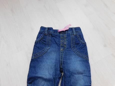 Mierne zateplené rifle 9-12 mes., cherokee,80