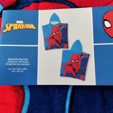 Pončo spiderman super stav,