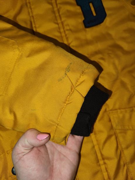 Horčicová zimná bunda, kiki&koko,116