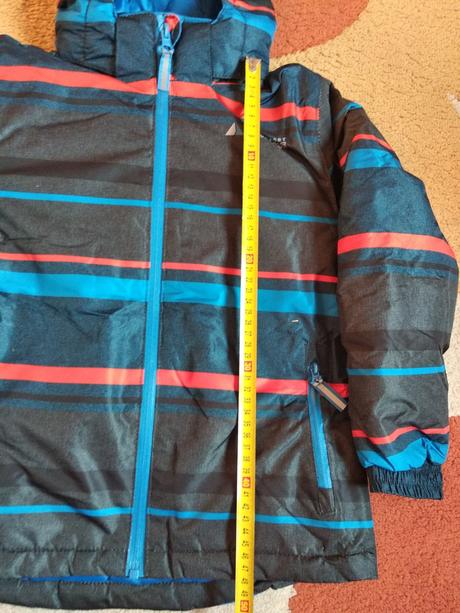 Detská nepremokavá zimná bunda, 122