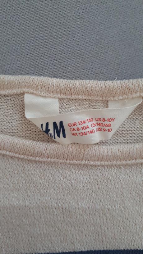 Dievčenský svetrík, h&m,134