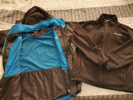 Pánska vetrovka 2v1 veľ. m, m